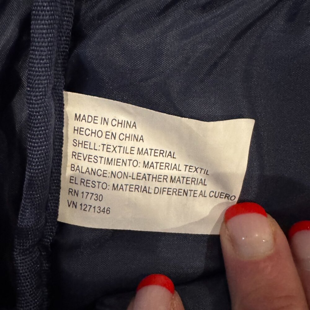 Mossimo Explore School backpack medium blue white… - image 13